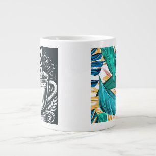 Caneca De Café Grande Mug do Designer