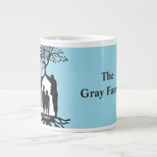 Caneca De Café Grande Mug Familiar