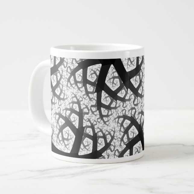 Caneca De Café Grande Mug Florestal Assombrado (Frente Esquerda)