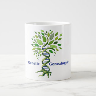 Caneca De Café Grande Mug Genealogista X-Large Genetic Genealogist