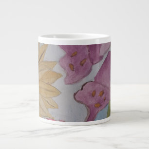 Caneca De Café Grande Mug Grande do Jardim de Algodão Inglês