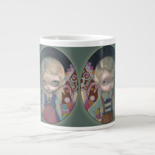 Caneca De Café Grande Mug "Hansel & Gretel"