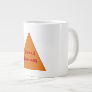 CANECA DE CAFÉ GRANDE MUG JUMBO CALIFORNIA