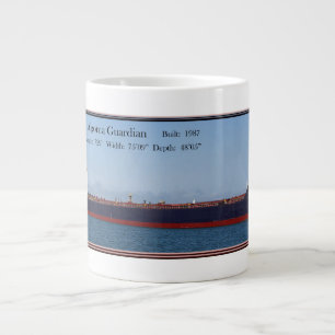 Caneca De Café Grande Mug jumbo do Algoma Guardian