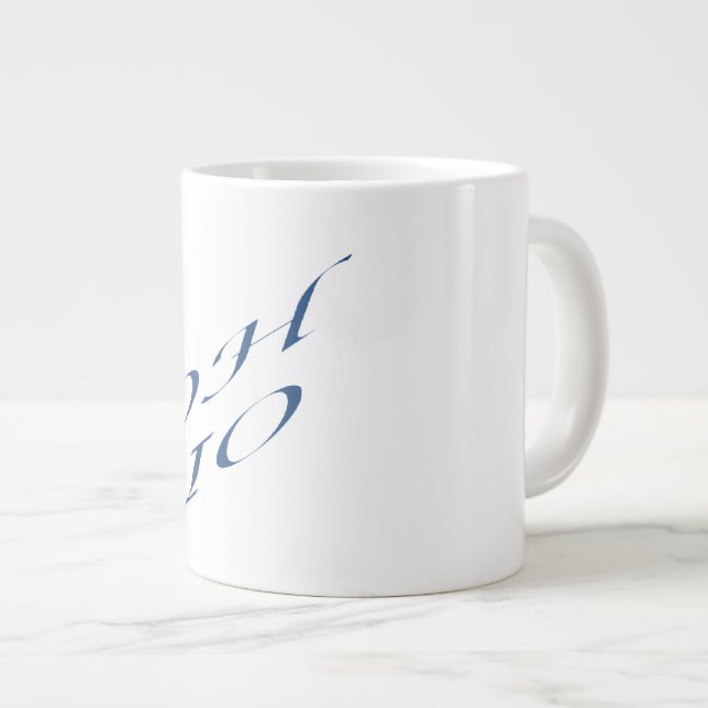 CANECA DE CAFÉ GRANDE MUG JUMBO OHIO (Frente Esquerda)