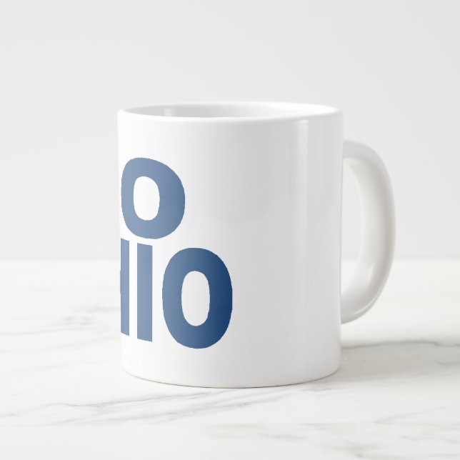CANECA DE CAFÉ GRANDE MUG JUMBO OHIO (Frente Esquerda)