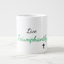 Caneca De Café Grande Mug Jumbo Vivido Triumphthing