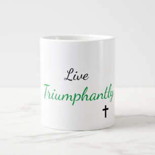 Caneca De Café Grande Mug Jumbo Vivido Triumphthing