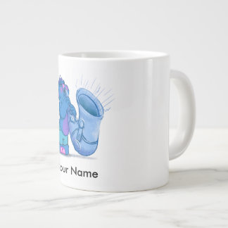 Caneca De Café Grande Mug personalizado com o caractere monstro "N"