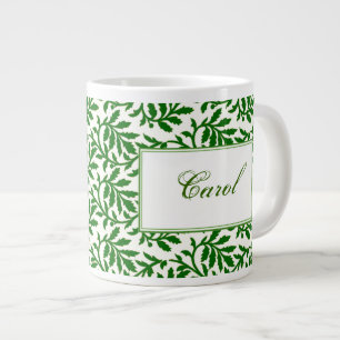 Caneca De Café Grande Mug Personalizado da Ivy Verde