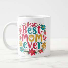 Caneca De Café Grande Mug personalizado do dia da mãe - presente persona