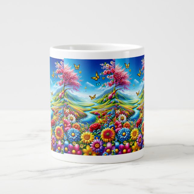 Caneca De Café Grande Mug Specialty Nature (Frente)