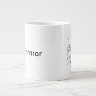 Caneca De Café Grande Mug Super Farmer