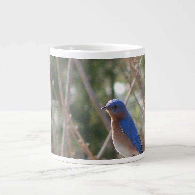 Caneca De Café Grande Mugg de café Bluebird (Frente)