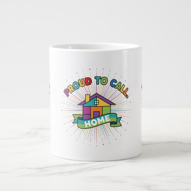 Caneca De Café Grande Mugs & Cups (Frente)