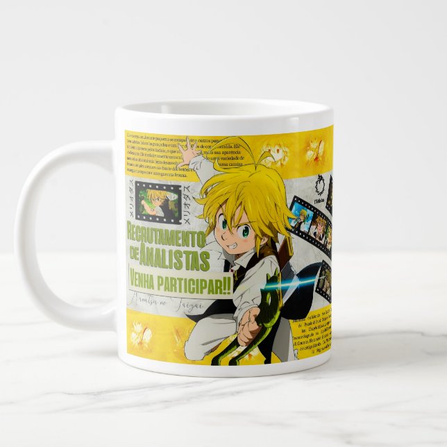 Caneca De Café Grande Mugs e Cups Compram MER_STORm (Esquerda)