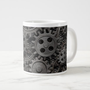 Caneca De Café Grande Muitas peças velhas de metal enferrujado ou de m