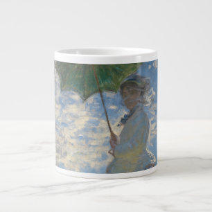 Caneca De Café Grande Mulher com Parasol - Madame Monet e seu filho