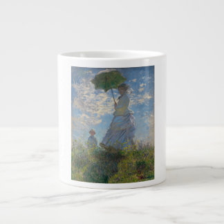 Caneca De Café Grande Mulher com um Guarda-Sol - Madame Monet e seu Filh