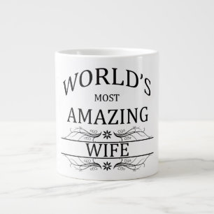 Caneca De Café Grande Mulher mais incrível do mundo