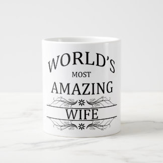Caneca De Café Grande Mulher mais incrível do mundo