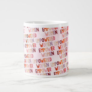 Caneca De Café Grande Mulheres Empoderadas Empoderam Mulheres