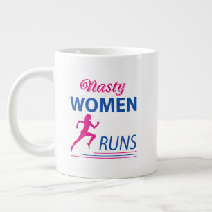 Caneca De Café Grande Mulheres nojentas correm