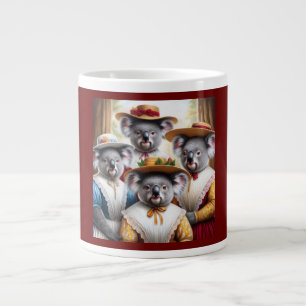 Caneca De Café Grande Mulheres Pequenas da Koala