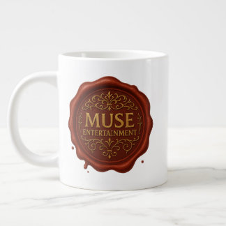 Caneca De Café Grande Muse Entertainment™ - Logotipo Oficial