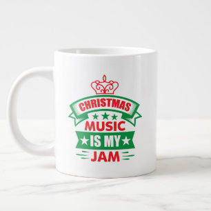 Caneca De Café Grande Música de Natal é Minha Paixão-86254