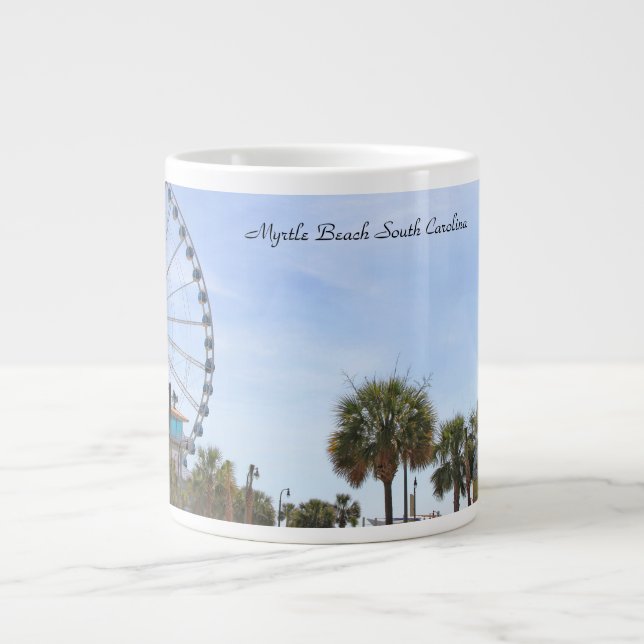 Caneca De Café Grande Myrtle Beach South Carollina (Frente)