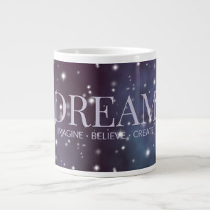 Caneca De Café Grande Mystical Dream Dusty Violet