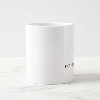 Caneca De Café Grande Nada Precisa de Conserto – Café de Apoio Mínimo