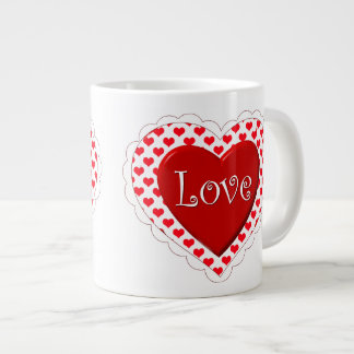 Caneca De Café Grande Namorados Jumbo Mug