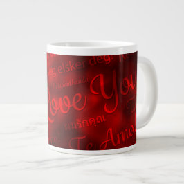 Caneca De Café Grande Namorados Jumbo Mug