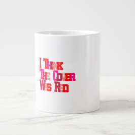 Caneca De Café Grande Não consigo me lembrar do título, mas...