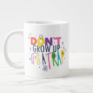Caneca De Café Grande Não cresça É uma armadilha