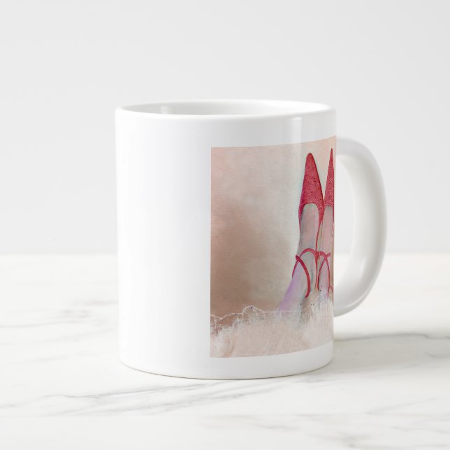 Caneca De Café Grande Não há lugar como a casa 2014 (Frente Esquerda)