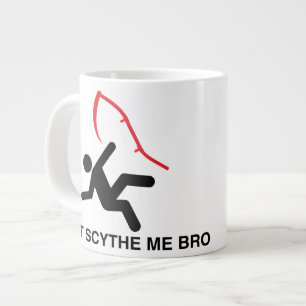 Caneca De Café Grande Não me irrite, irmão.