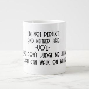 Caneca De Café Grande Não Perfeito