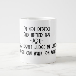 Caneca De Café Grande Não Perfeito