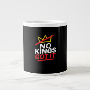 Caneca De Café Grande Não Reis É Criativo Casual