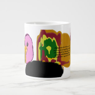 Caneca De Café Grande não se preocupe, diga jesus