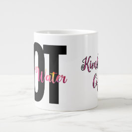 Caneca De Café Grande NÃO Tinta Água, Humor Artista, Engraçado