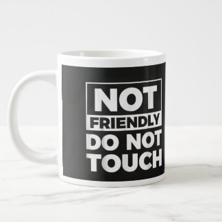 Caneca De Café Grande Não Tocar