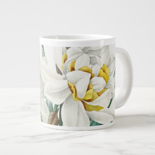 Caneca De Café Grande Narciso Duplo, Pierre-Joseph Redouté, 1827