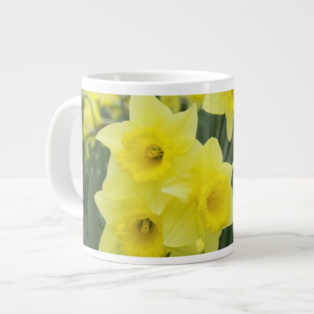 Caneca De Café Grande Narcisos RF) (Frente Esquerda)