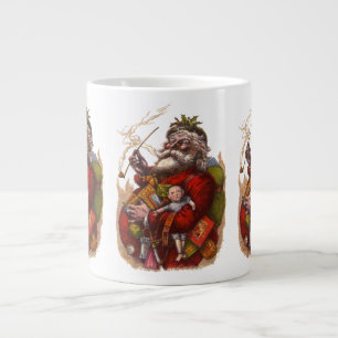 Caneca De Café Grande Natal Antigo, Brinquedos de Cachimbo do Papai Noel