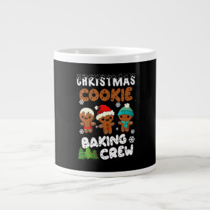 Caneca De Café Grande Natal Cookie Baking Crew Natal Engraçado Presente