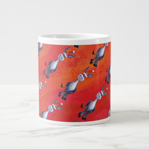 Caneca De Café Grande Natal de Donkey